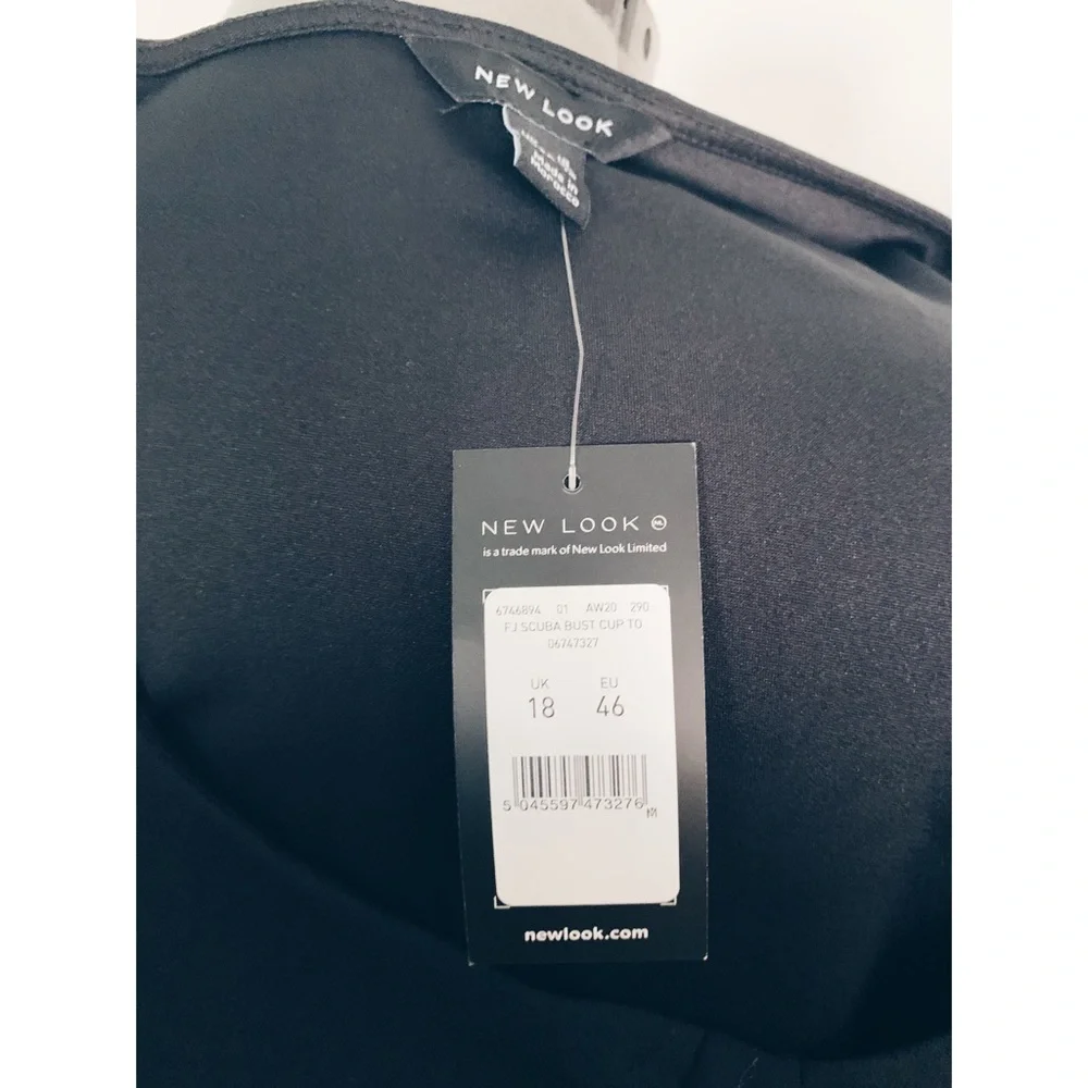 New Look from ASOS black scuba top
